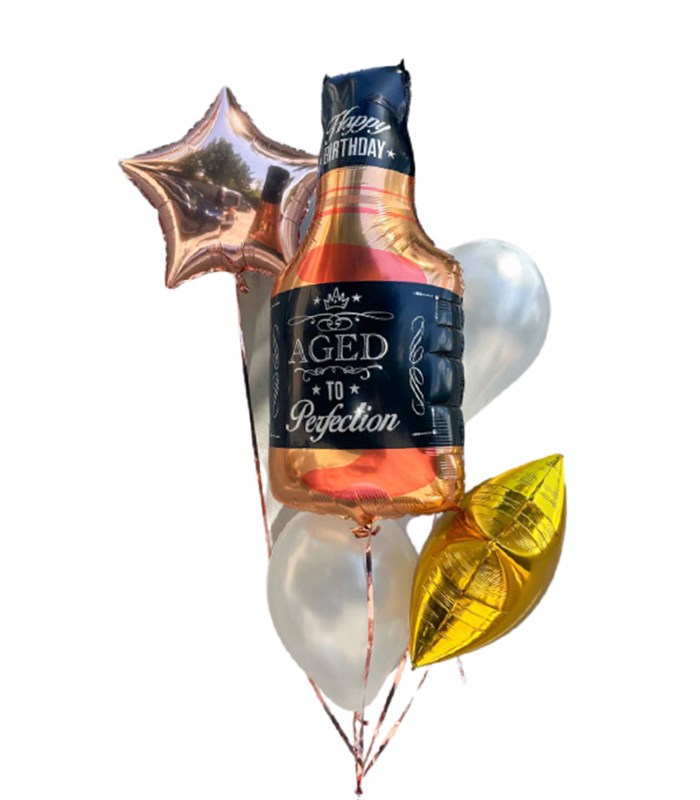 Whisky Happy Birthday Uçan Balon Seti