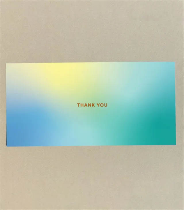 Thank You Not Kartı