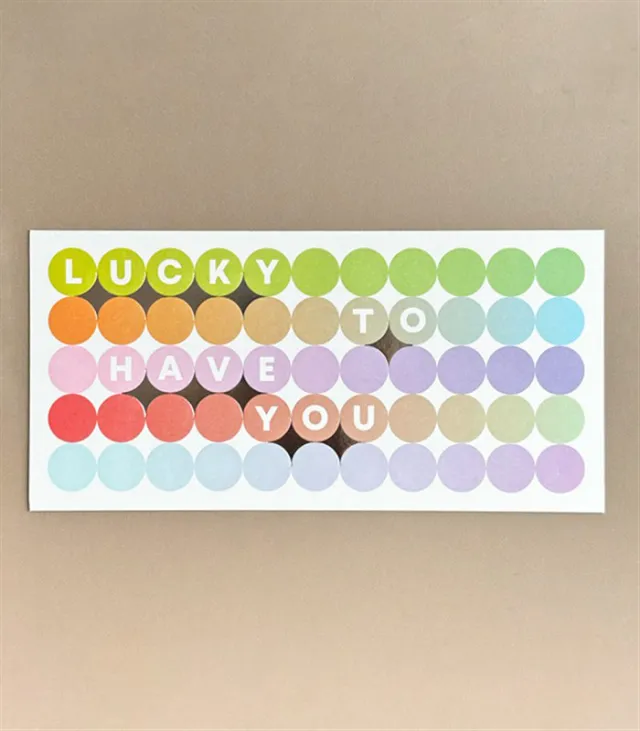 Lucky To Have You Not Kartı — görünüm 3