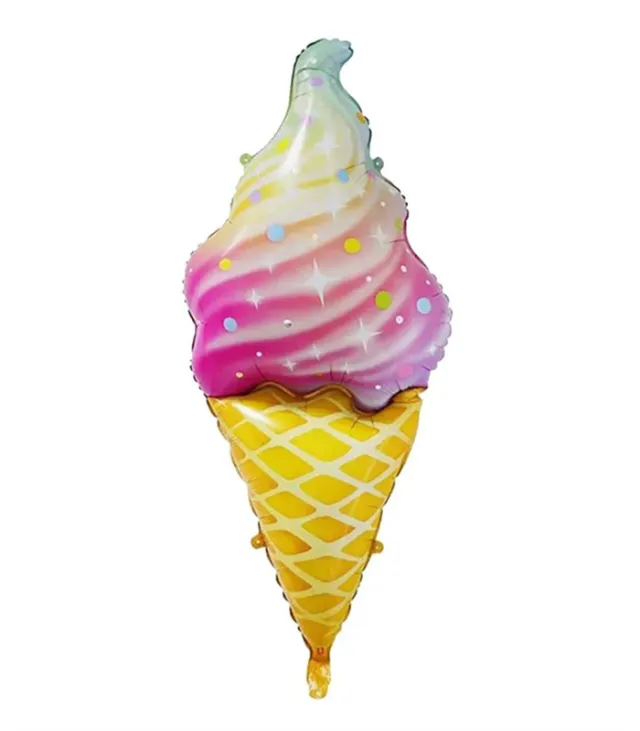 Rainbow Ice Cream Uçan Balon